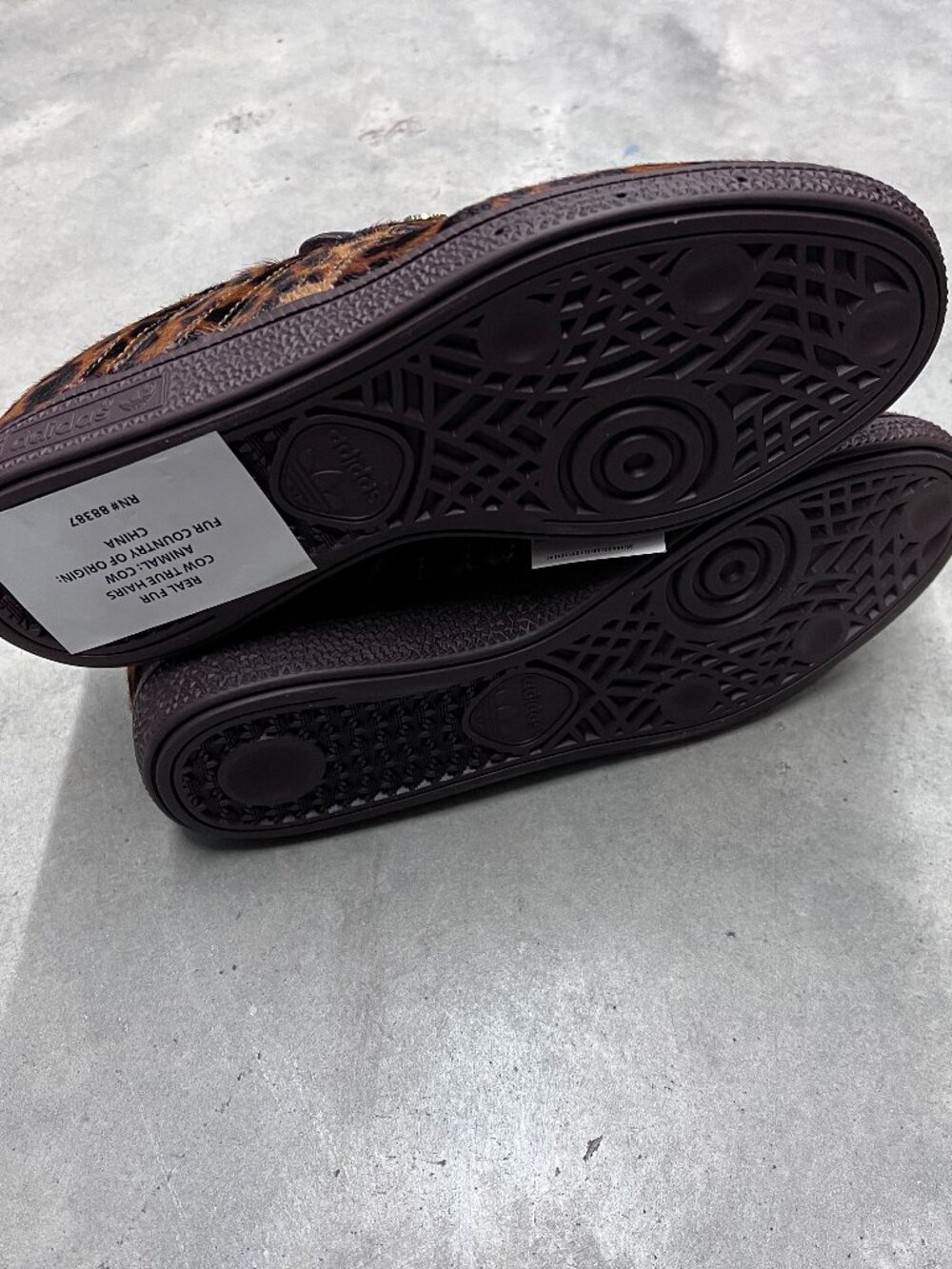 Adidas Handball Spezial Loafer Leopard Print Women’s Casual KJ2526 - Damaged Box - Picture 6 of 8